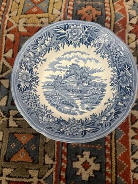 English Village Salem China Co ironstone sauce berry fruit bowl  5.5 in England